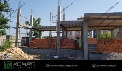 مراحل ساخت ویلا در مازندران 